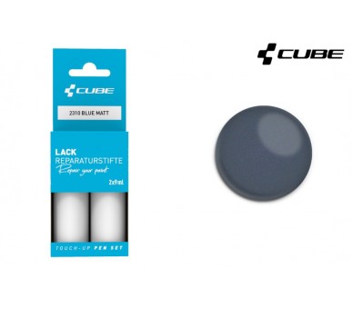 CUBE Lackstift Set BLUE matt 2310