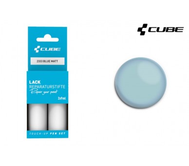 CUBE Lackstift Set BLUE matt 2333