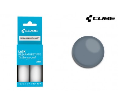 CUBE Lackstift Set COIN GREY matt 2129