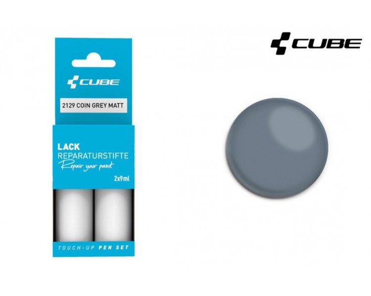 CUBE Lackstift Set COIN GREY matt 2129