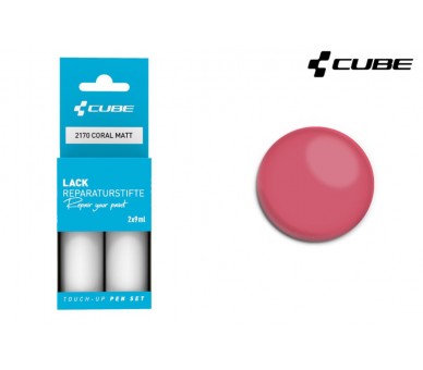 CUBE Lackstift Set CORAL matt 2170