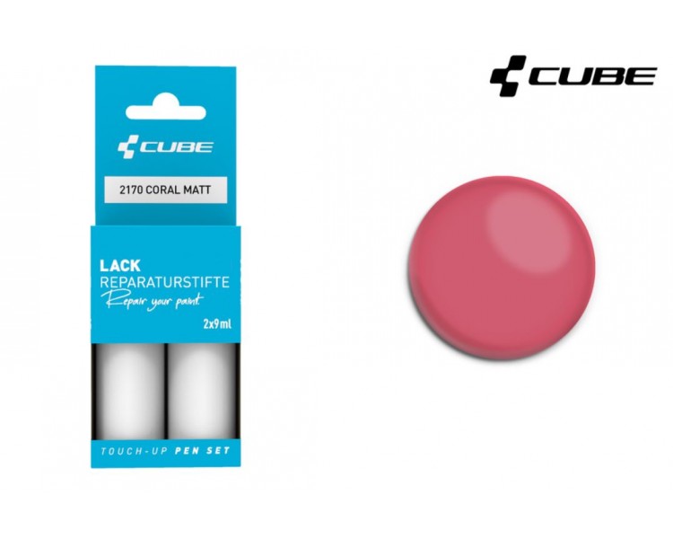 CUBE Lackstift Set CORAL matt 2170