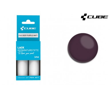 CUBE Lackstift Set DEEP PURPLE matt 2162