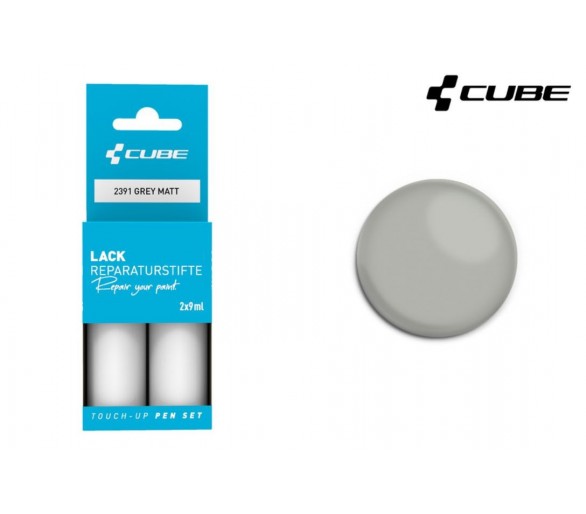 CUBE Lackstift Set GREY matt 2391