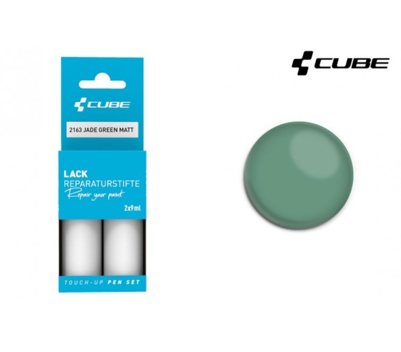 CUBE Lackstift Set JADE GREEN matt 2163