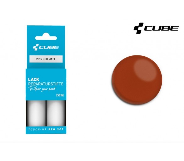 CUBE Lackstift Set RED matt 2315