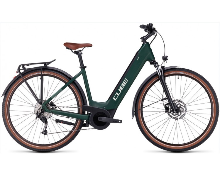 Cube Touring Hybrid ONE 500 darkgreen´n´green 2023