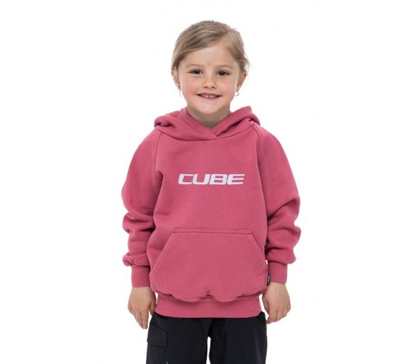 CUBE Organic Hoodie ROOKIE  light pink