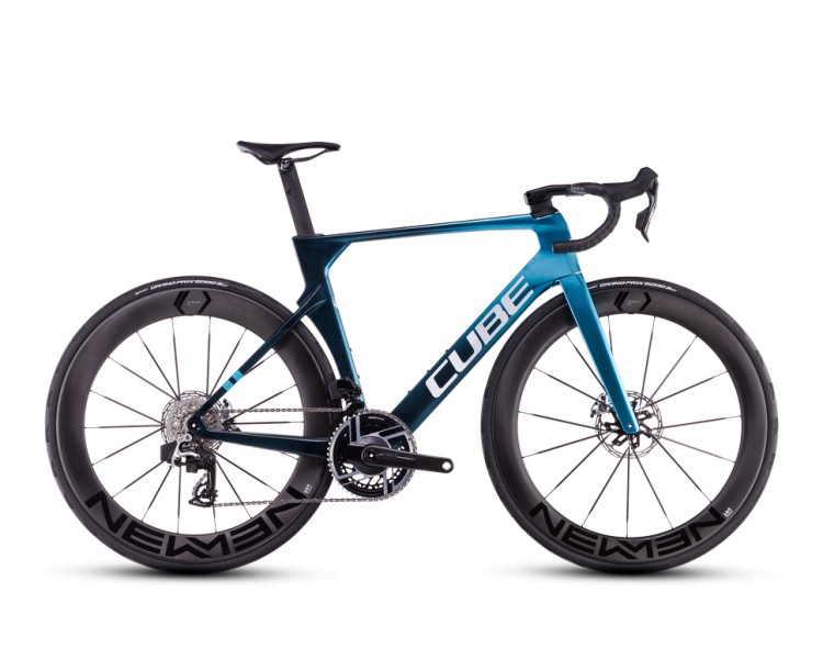 Cube Litening AERO C:68X SLX chromeblue´n´liquidblue (2025)