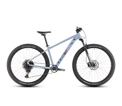 Cube Attention SLX pigeonblue´n´rubyred (2025)