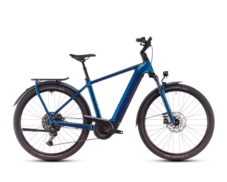 Cube Kathmandu Hybrid EX electricblue´n´chrome 2025