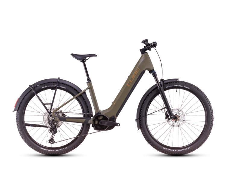 Cube Reaction Hybrid Pro Allroad dustyolive´n´gold Easy Entry (2025)