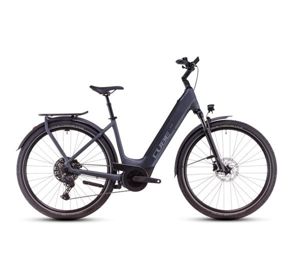 Cube Touring Hybrid Pro 625 metallicgrey´n´chrome Easy Entry (2025)