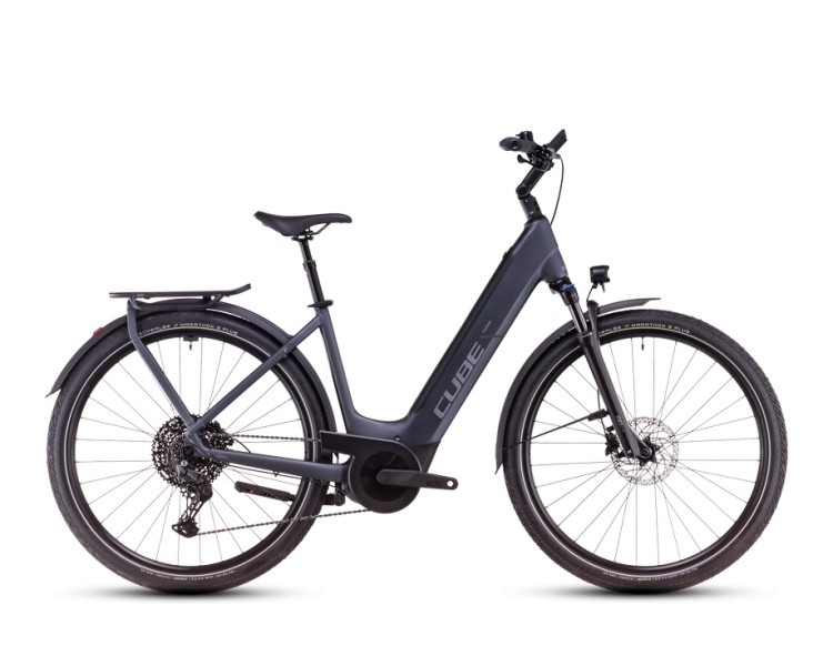 Cube Touring Hybrid Pro 625 metallicgrey´n´chrome Easy Entry (2025)