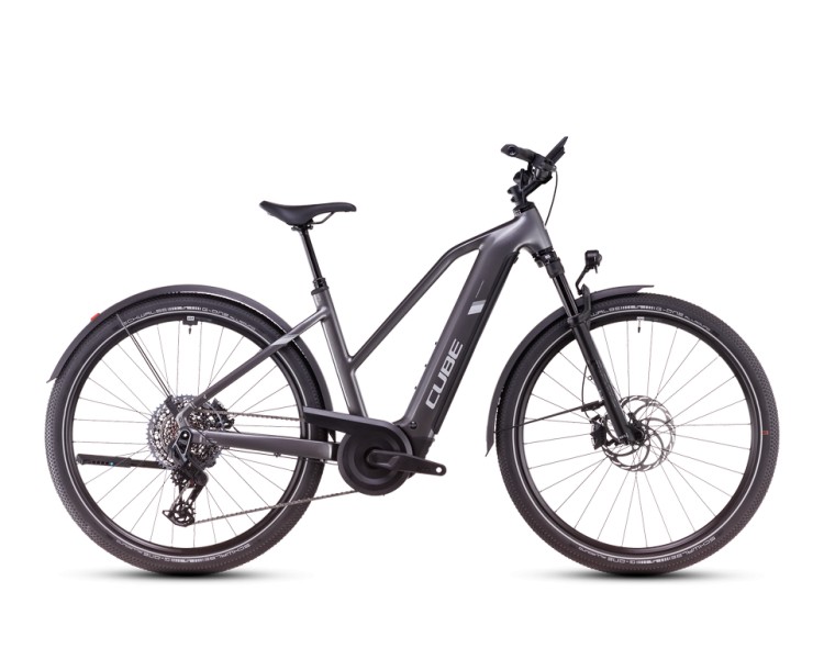 Cube Nuride Hybrid SLT Allroad graphite´n´fossil Trapeze (2025)