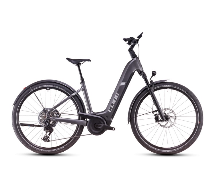 Cube Nuride Hybrid SLT Allroad graphite´n´fossil Easy Entry (2025)