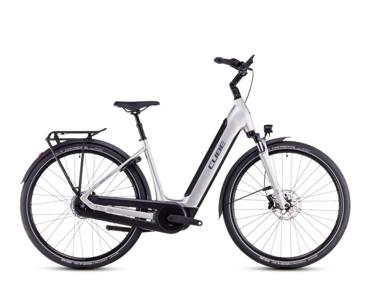 Cube Supreme RT Hybrid Comfort EXC 500 sleekgrey´n´lunar Easy Entry (2025)