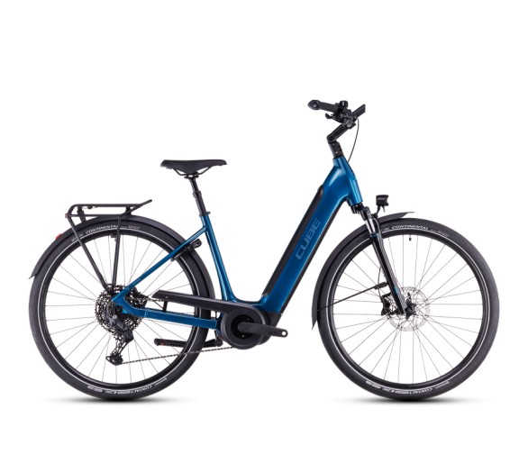 Cube Supreme Hybrid Pro 625 electricblue´n´blue Easy Entry (2025)