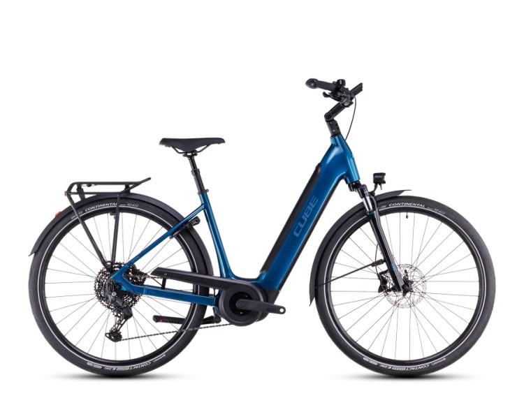 Cube Supreme Hybrid Pro 625 electricblue´n´blue Easy Entry (2025)