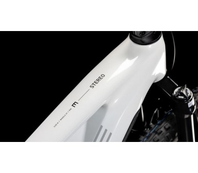 Cube Stereo Hybrid ONE44 EXC metallicwhite´n´black (2025)