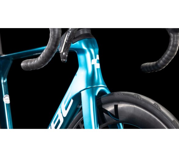 Cube Litening AERO C:68X SLX chromeblue´n´liquidblue (2025)