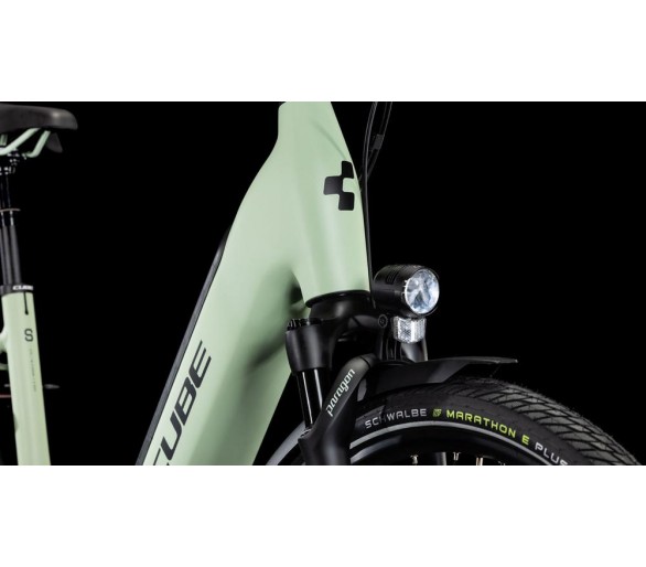 Cube Supreme Hybrid Comfort SLX 625 aloegreen´n´black (2025)