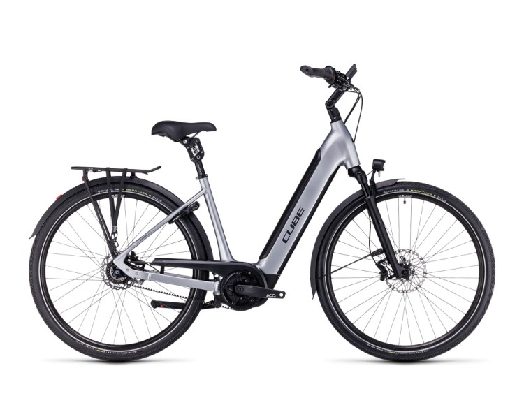 Cube Supreme RT Hybrid SLX 625 polarsilver´n´black Easy Entry 2023