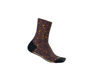 CUBE Socke High Cut Road/XC Sprinkle bordeaux